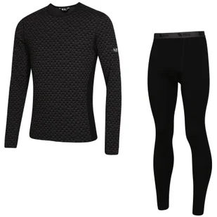 Zestaw męski Zulu Merino 240 Long Rozmiar: L / Kolor: czarny - Bielizna sportowa męska - miniaturka - grafika 1