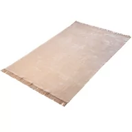 Koce - Koc narzuta na łózko Vrsar 2 x 1,5 m, beżowy - miniaturka - grafika 1