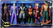 Figurki dla dzieci - Batman i Robin Kontra Złoczyńcy 6 Figurek 30 cm - miniaturka - grafika 1