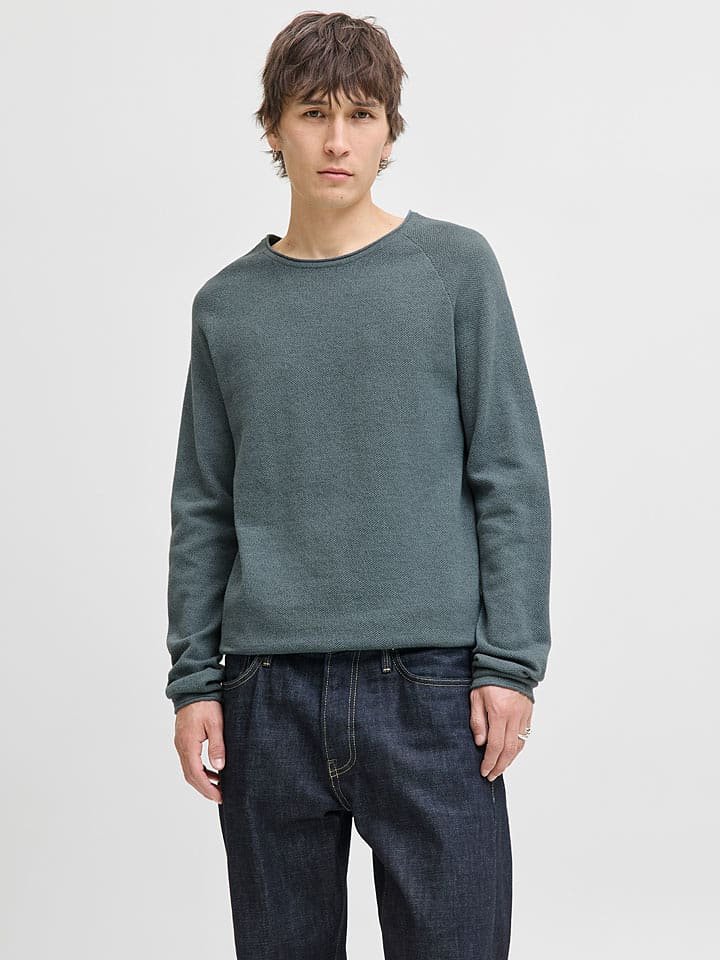 Jack & Jones Sweter w kolorze morskim
