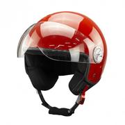 Kaski motocyklowe - Kask Na Skuter Motocyklowy Otwarty Bb 592 M Czerwony - miniaturka - grafika 1