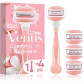 Maszynki do golenia i wkłady - Gillette maszynka do golenia Venus ComfortGlide Spa Breeze 4 głowice - miniaturka - grafika 1