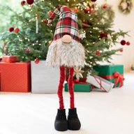 Ozdoby bożonarodzeniowe - Skrzat ELIAS krasnal z teleskopowymi nogami 70 cm - miniaturka - grafika 1