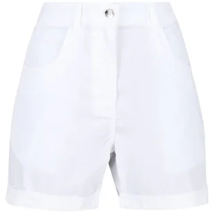 Szorty damskie Regatta Pemma Shorts Rozmiar: XL / Kolor: biały - Spodnie sportowe damskie - miniaturka - grafika 1