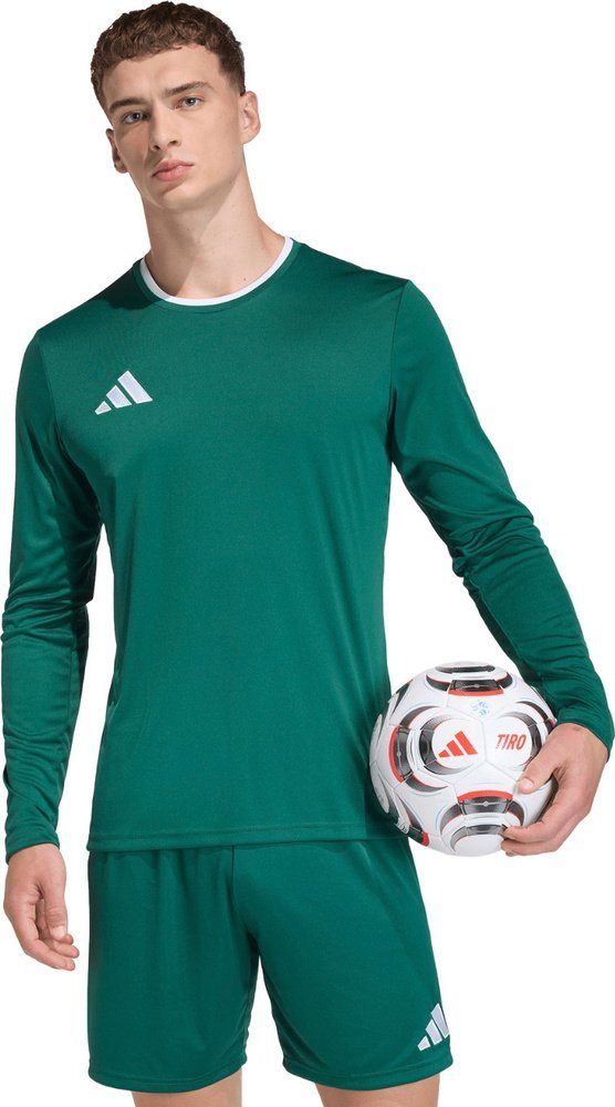 Koszulka męska adidas Entrada 26 Long Sleeve Jersey zielona KF5846 XL