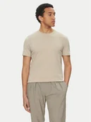 Koszulki męskie - JOOP! T-Shirt 17 JJ-22Priamo 30045539 Beżowy Modern Fit - miniaturka - grafika 1