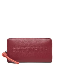 Coccinelle Duży Portfel Damski E2 QBB 11 32 01 Bordowy - Portfele - miniaturka - grafika 1