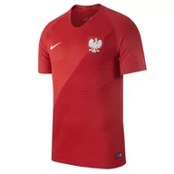 Odzież sportowa dziecięca - Nike, Koszulka dziecięca, Reprezentacji Polski, Y Stadium JSY SS Away, czerwony, rozmiar XL - miniaturka - grafika 1