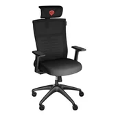 Fotele gamingowe - Fotel GENESIS Astat 200 Czarny - miniaturka - grafika 1