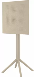Stół barowy Siesta Sky Folding Taupe - Meble gastronomiczne - miniaturka - grafika 4