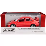 Samochody i pojazdy dla dzieci - Samochód KINSMART Mitsubishi Lancer Evolution VII M-836 - miniaturka - grafika 1