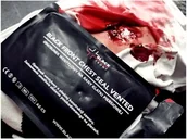 Sprzęt ratunkowy - Med-war Opatrunek wentylowy BLACK FRONT Chest Seal Vented - miniaturka - grafika 1