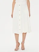 Spódnice - Rinascimento Spódnica midi CFC0118363003 Écru Regular Fit - miniaturka - grafika 1