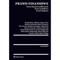 Prawo - Bitner Michał, Ślifirczyk Maciej, Kornberger-Sokoł Prawo finansowe Prawo finansów publicznych Prawo podatkowe Prawo bankowe - mamy na stanie, wyślemy natychmiast - miniaturka - grafika 1