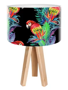 Macodesign Lampa biurkowa Egzotyczna papuga mini-foto-415, 60 W - Lampy stojące - miniaturka - grafika 1