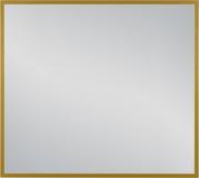 Lustra - Lustro łazienkowe prostokątne 90x80 cm złota rama - miniaturka - grafika 1