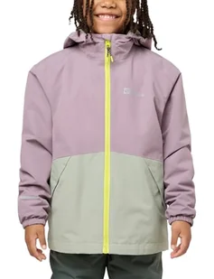 Jack Wolfskin - ICELAND 3IN1 JACKET K kurtka dziecięca, unisex, wild blossom, - Kurtki i płaszcze dla chłopców - miniaturka - grafika 1