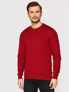 Swetry męskie - American Eagle Sweter 014-1142-1640 Czerwony Standard Fit - grafika 1