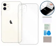 Inne akcesoria audio-wideo - Plecki do Apple iPhone 11 ETUI PRZEZROCZYSTE 2MM bezbarwny - miniaturka - grafika 1