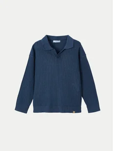 Mayoral Sweter 3367 Granatowy Regular Fit - Swetry dla chłopców - miniaturka - grafika 1