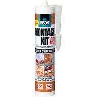 Kleje i inne preparaty budowlane - Klej montażowy MONTAGEKIT SUPER STRENGTH 350 g BISON - miniaturka - grafika 1