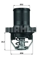 Termostaty - Termostat, płyn chłodzący Mahle TI 47 89 - miniaturka - grafika 1
