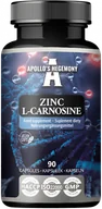 Witaminy i minerały - APOLLO'S HEGEMONY ZINC L-CARNOSINE 90 KAPSUŁEK - miniaturka - grafika 1