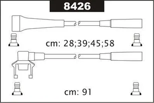 Przewody Zaplonowe 8426 - Kable wysokiego napięcia - miniaturka - grafika 1