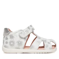 Buty dla dziewczynek - Sandały Garvalin 252305 Biały - miniaturka - grafika 1