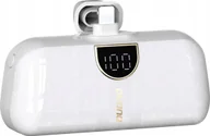 Powerbanki - Mini powerbank Dudao K20SL w ksztacie torebki Lightning 5000mAh - biay - miniaturka - grafika 1