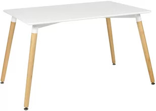 Halmar Prostokątny nowoczesny biały stół SOCRATES 120x80 - Stoły - miniaturka - grafika 1