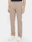 Spodnie męskie - Napapijri Chinosy Puyo NP0A4H1F Beżowy Slim Fit - miniaturka - grafika 1