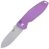 Noże - Nóż składany CRKT Squid XM Button Lock - Violet - miniaturka - grafika 1