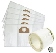 Worki do odkurzaczy - Filtr Zmywalny Worki 5Szt Do Karcher Wd3 4001 4002 - miniaturka - grafika 1