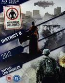Filmy akcji Blu-Ray - Pakiet: 2012 / Battle: Los Angeles / District 9 - miniaturka - grafika 1
