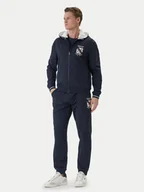 Dresy męskie - Aeronautica Militare Dres 261TF0115UF00674 Granatowy Regular Fit - miniaturka - grafika 1