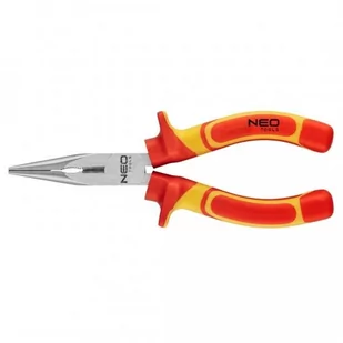 NEO-TOOLS Szczypce wydłużone proste 180 mm 1000V, CrV, polerowane TOP-01-224 - Kombinerki i obcęgi - miniaturka - grafika 1
