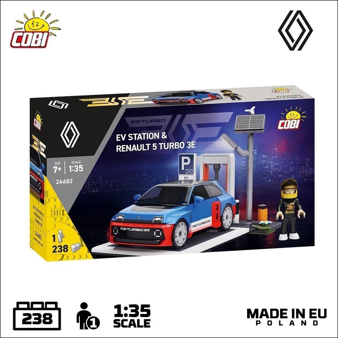 Cobi Renault 5 Turbo 3E & EV Station EDUKAMP 5902251246822