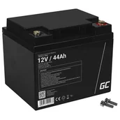 Akumulatory ogólnego zastosowania - AGM Green Cell Akumulator VRLA Green Cell 12V 44Ah AGM23 - miniaturka - grafika 1