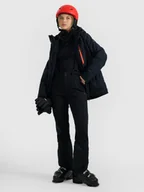 Spodnie narciarskie - 4F Spodnie narciarskie membrana 10000 damskie - czarne XXL - miniaturka - grafika 1