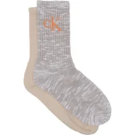 Skarpetki damskie - CALVIN KLEIN JEANS Skarpety 2-pack CKJ WOMEN SOCK - miniaturka - grafika 1
