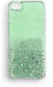 Etui i futerały do telefonów - Wozinsky Star Glitter błyszczące etui pokrowiec z brokatem Samsung Galaxy S21+ 5G (S21 Plus 5G) zielony - miniaturka - grafika 1