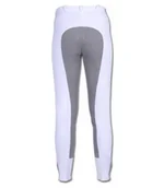 Bryczesy - Waldhausen Bryczesy ELT FUN CLASSIC damskie - biały/szary - miniaturka - grafika 1