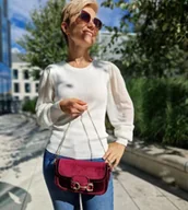 Torebki damskie - Torebka welurowa Menbur - miniaturka - grafika 1