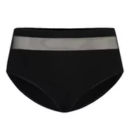 Majtki damskie - Majtki z wysokim stanem figi bawełniane Vera czarne, Teyli - miniaturka - grafika 1