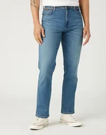 Spodnie męskie - Męskie spodnie jeansowe proste Wrangler TEXAS W33 L34 - miniaturka - grafika 1