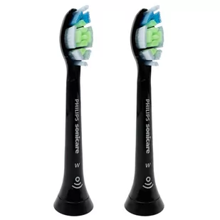 Philips Końcówki szczoteczki Diamond Clean HX6068 czarne x2 - Końcówki do szczoteczek elektrycznych - miniaturka - grafika 1
