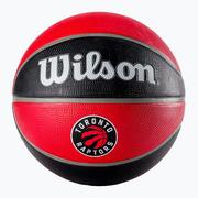 Koszykówka - Piłka do koszykówki Wilson NBA Team Tribute Toronto Raptors red rozmiar 7 - miniaturka - grafika 1