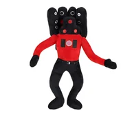 Maskotki i pluszaki - Pluszowa Zabawka Skibidi Toaleta 32 cm x 8 cm Tytan Speakerman Miękki - miniaturka - grafika 1