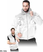 Odzież robocza - R.E.I.S. ICEBERG - kurtka ochronna - biały M - miniaturka - grafika 1